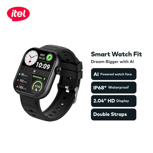 itel SmartWatch Fit O20 2.04" HD Display IP68 AI-Powered New