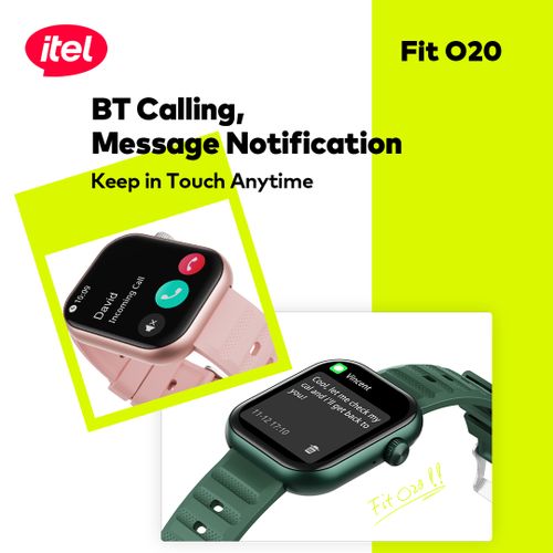 itel SmartWatch Fit O20 2.04" HD Display IP68 AI-Powered New