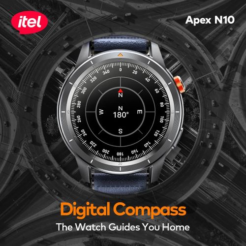 itel Apex N10 Smartwatch 1.43'' Amoled Digital