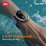 itel Apex N10 Smartwatch 1.43'' Amoled Digital
