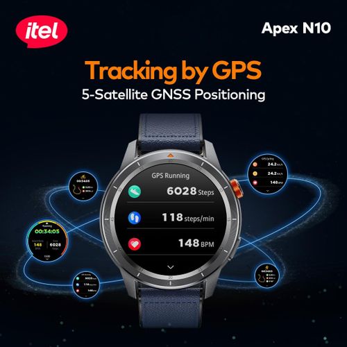 itel Apex N10 Smartwatch 1.43'' Amoled Digital