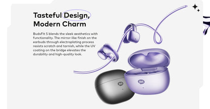 itel BudsFit 5 Earbud C-Bridge Design AI NC