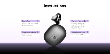 itel BudsFit 5 Earbud C-Bridge Design AI NC