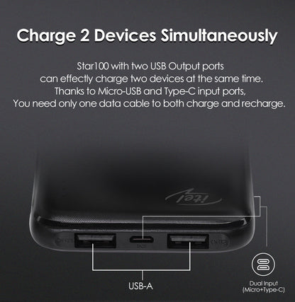 itel Star 100 10000mAH Powerbank